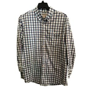 Duluth Trading Co Men's Shirt Wrinkle Fighter Cool Max Button Down Large